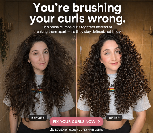 Fix Frizzy Curls in Minutes — Get Defined, Clumped Curls